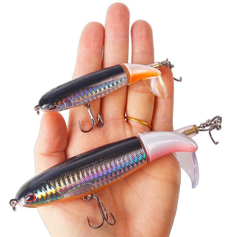 Floating Rotating Tail Lures Hard Bait