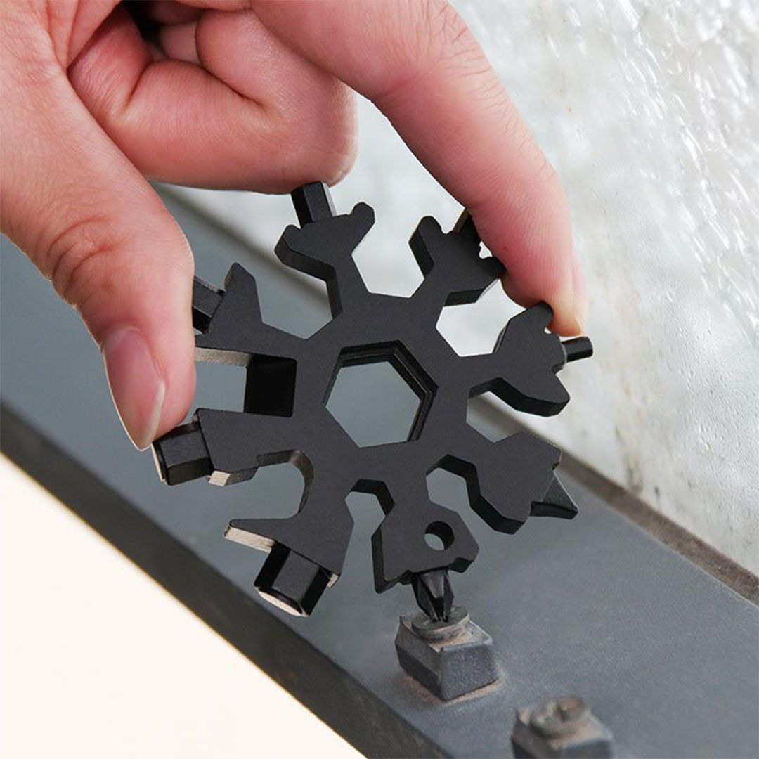 18-in-1 snowflakes multi-tool