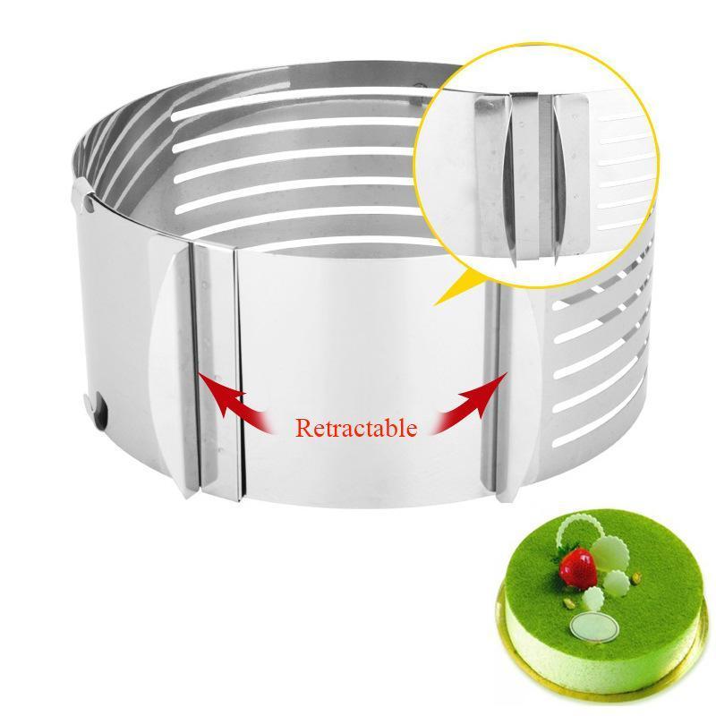 🔥Christmas Hot Sale🔥Adjustable Stainless Steel Cake Slicer