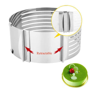 🔥Christmas Hot Sale🔥Adjustable Stainless Steel Cake Slicer