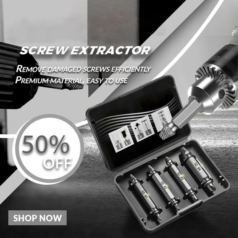🔥Christmas Hot Sale🔥Screw Extractor(4 Pcs/5pcs/6pcs)