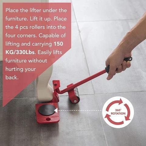 FurniMover Pro™-Heavy Furniture Mover Kit（Free Shipping）