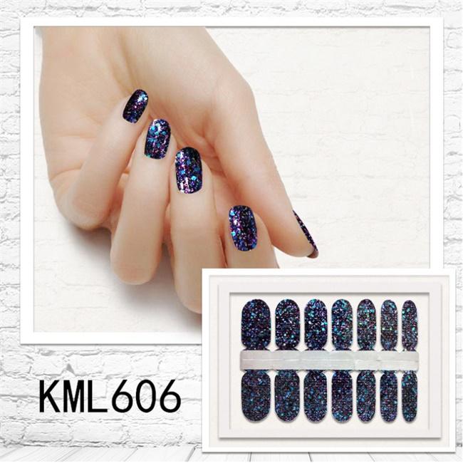 5 pack Nail Glitter Women Girls Manicure Set(70 pcs)