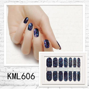 5 pack Nail Glitter Women Girls Manicure Set(70 pcs)