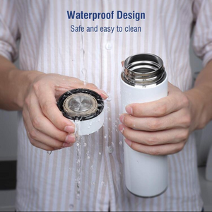 Temperature Display Vacuum Insulated Water Bottle