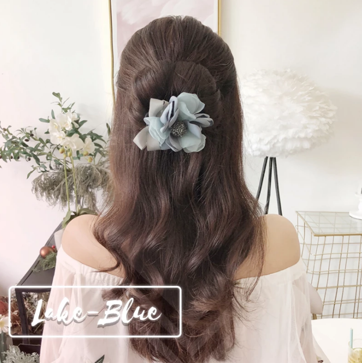 Floral French Hair Bun Maker（3 PCS)