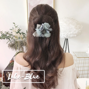 Floral French Hair Bun Maker（3 PCS)
