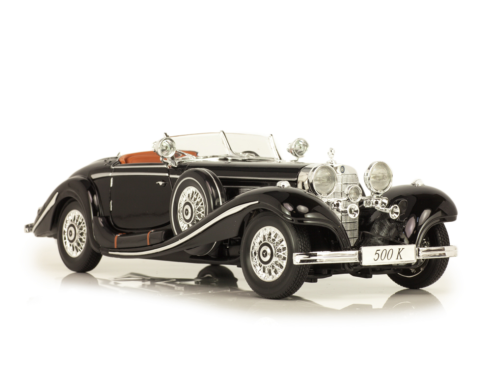 1:18-Scale Mercedes-Benz 500K Special Roadster Diecast Car