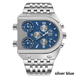 Fashion steel band sports quartz watch