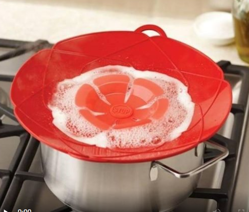 Boil Over Safeguard Lids