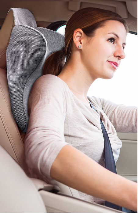 Comfortable memory foam car headrest back support seat cushion pillow