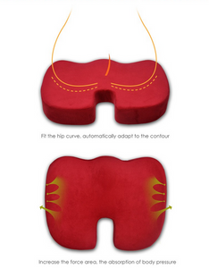 Memory Foam Seat Cushion and Lumbar Support