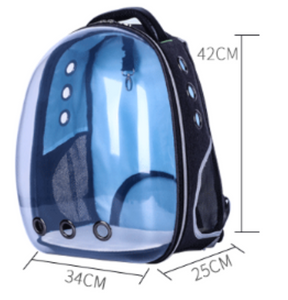 C&C Transparent Space Capsule Pet Backpack Carrier