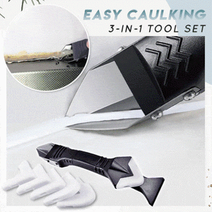 3 in 1 Silicone Caulking Tools（stainless steelhead）