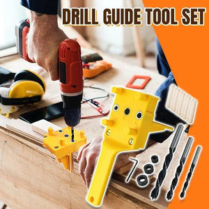CARPENTRY POCKET HOLE DRILL GUIDE TOOL SET