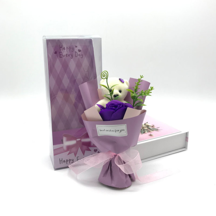 💝Valentine's Days HOT SALE💝Rose&Bear Box