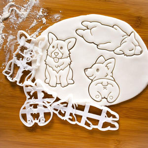 Dog Shaped Cookie Molds