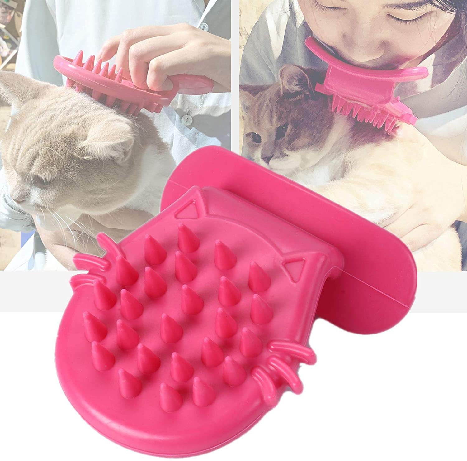 FUNNY Cat Brush,Lets You Lick Your Cat