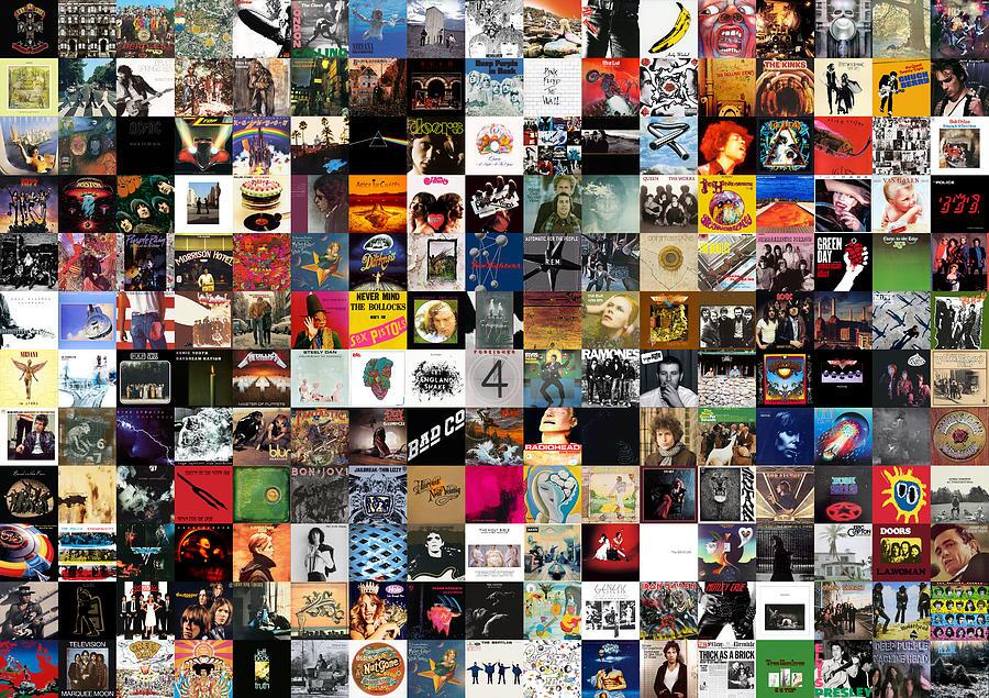 Greatest Rock Albums of All Time 1000 Piece Jigsaw Puzzle(ANY 2 FREE SHIPPING)