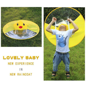 Kids Reusable Portable Raincoat