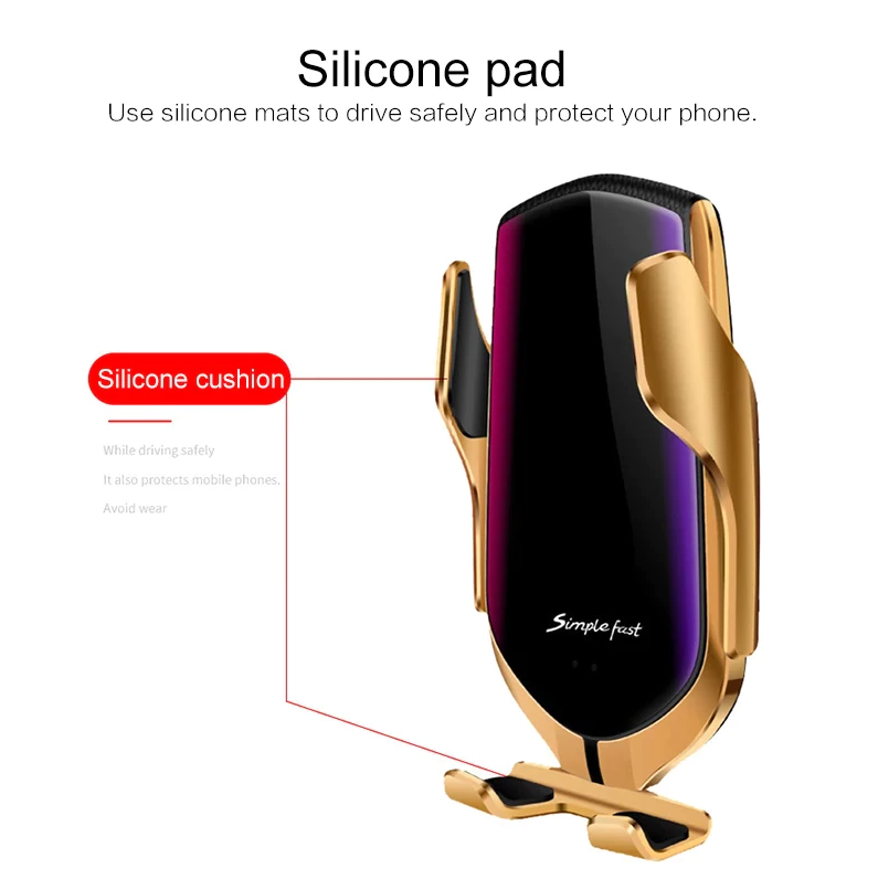Wireless Car Charger with Touch Sensor