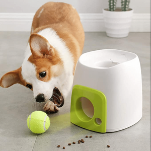 AUTOMATIC INTERACTIVE DOG TENNIS BALL LAUNCHER