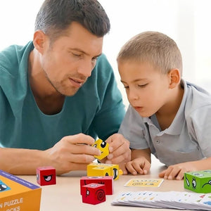 🔥Christmas Hot Sale🔥Puzzle Building Cubes