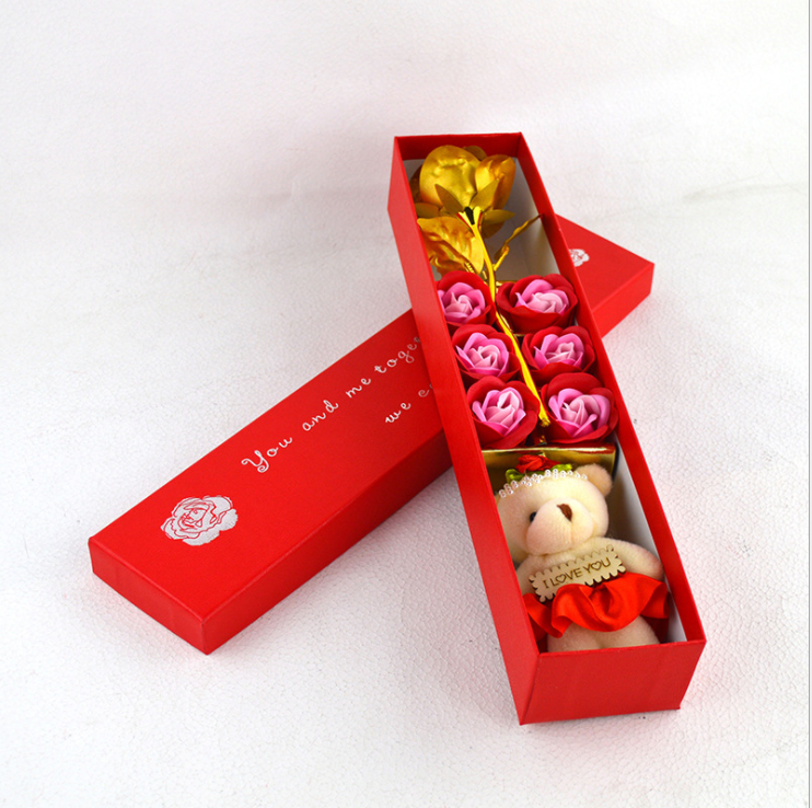 💝Special Gift For Special Person💝Bear Rose Box