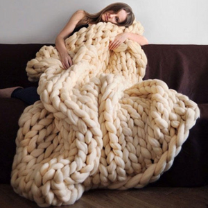 🔥Christmas Sale🔥Chunky Knit Blanket