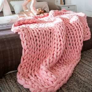 🔥Christmas Sale🔥Chunky Knit Blanket