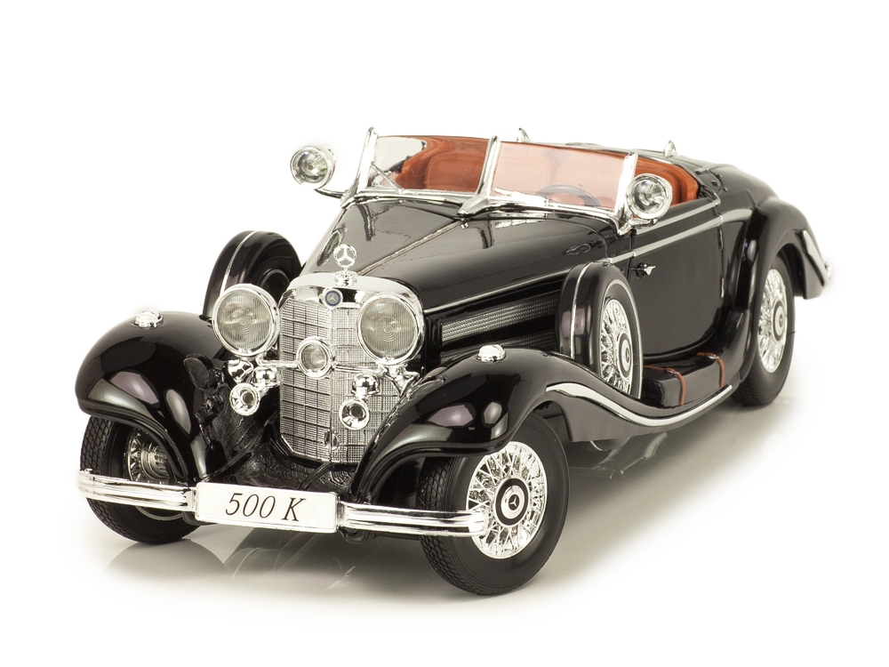 1:18-Scale Mercedes-Benz 500K Special Roadster Diecast Car