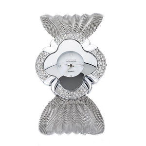 Elegant Butterfly Gold Watch
