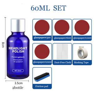 Car Headlight Repair Fluid
