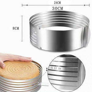 🔥Christmas Hot Sale🔥Adjustable Stainless Steel Cake Slicer