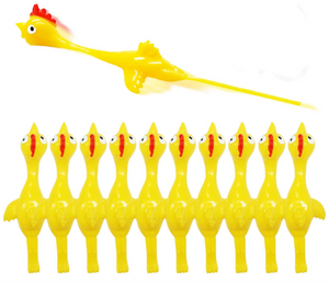 🔥Christmas Hot Sale🔥Novelty Game Rubber Flying Chicken