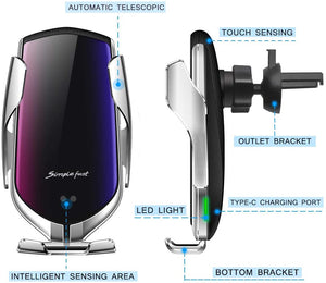Wireless Car Charger with Touch Sensor
