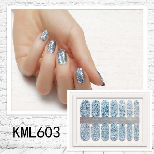 5 pack Nail Glitter Women Girls Manicure Set(70 pcs)