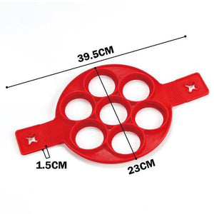 🔥Christmas Hot Sale🔥Non-stick Silicone Pancake Mold Ring