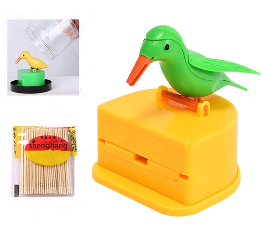 Bird Toothpick Dispenser