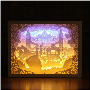 3D LED Paper Night Lamp