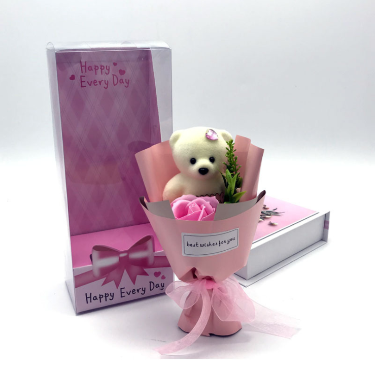 💝Valentine's Days HOT SALE💝Rose&Bear Box