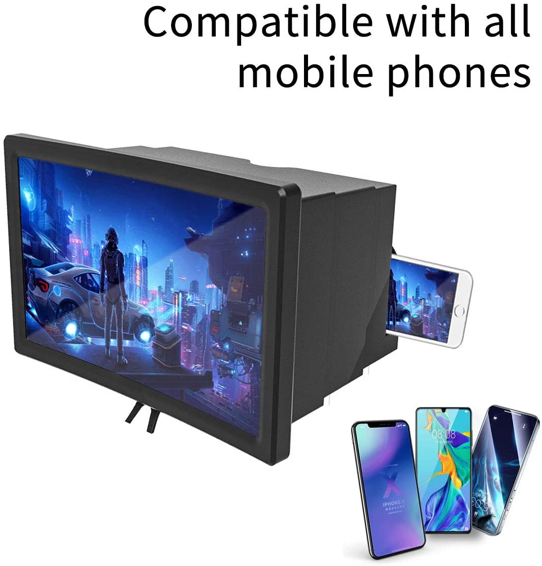 12'' 3D Smartphone Screen Magnifier