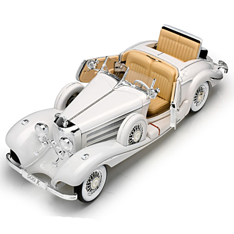 1:18-Scale Mercedes-Benz 500K Special Roadster Diecast Car