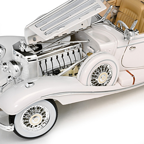 1:18-Scale Mercedes-Benz 500K Special Roadster Diecast Car