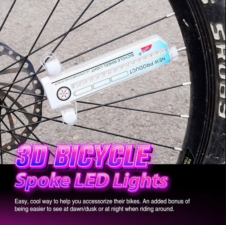 BICYCLE SPOKE LED LIGHTS(Recommended To Buy 2)