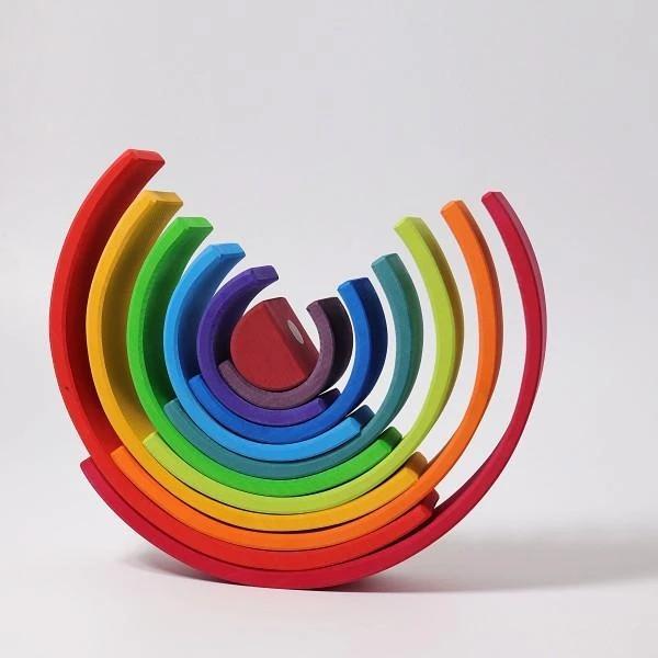 (50% Off NOW!! )Stacking Wooden Rainbow（Buy 2, Get Free Shipping）