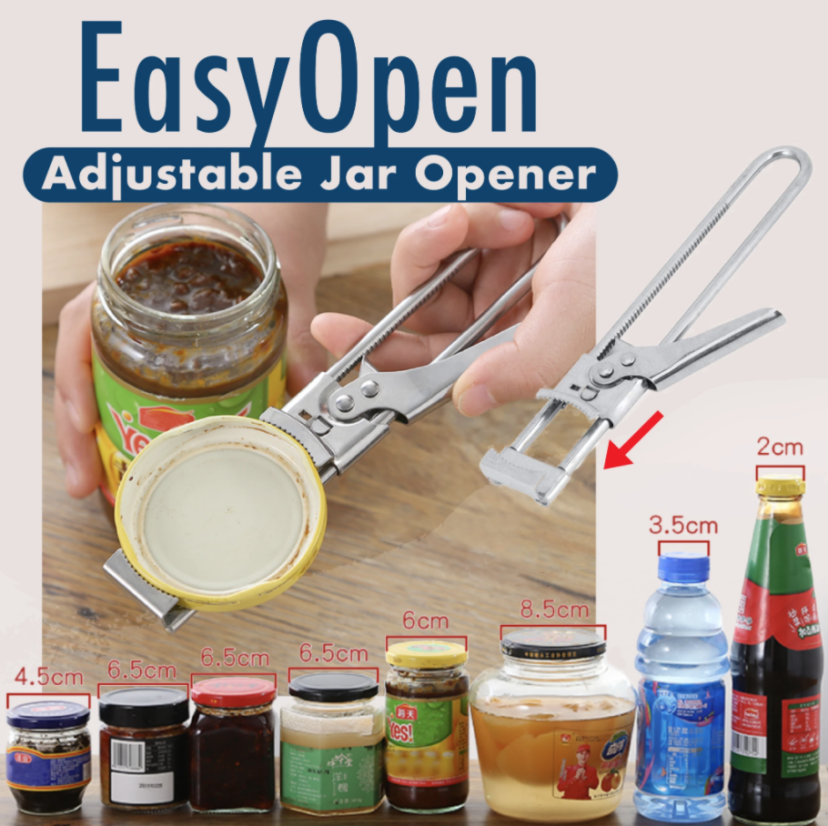 Easy Open Adjustable Jar Opener