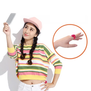 Bluetooth selfie ring