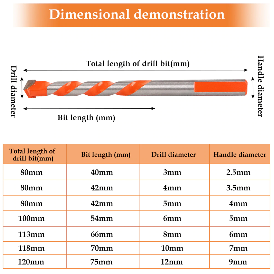 5 PCS Multifunctional Drill Bits(Christmas Hot Sale)
