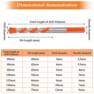 5 PCS Multifunctional Drill Bits(Christmas Hot Sale)